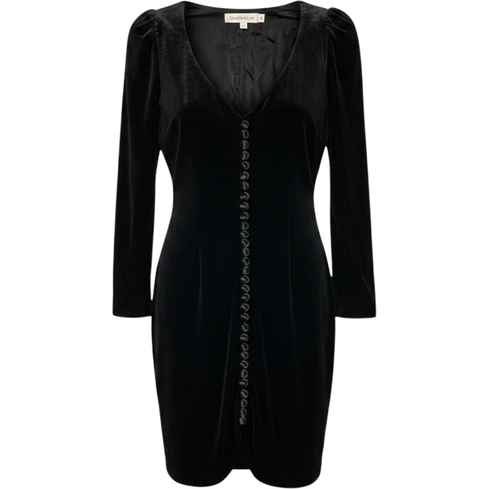 Vintage Huey Waltzer Velvet Party Dress